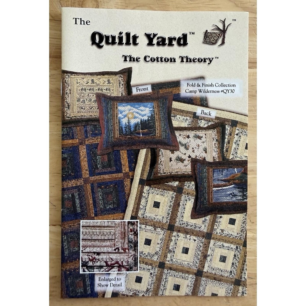 The‎ Quilt Yard Cotton Theory Camp Wilderness Fold & Finish Collection Pattern